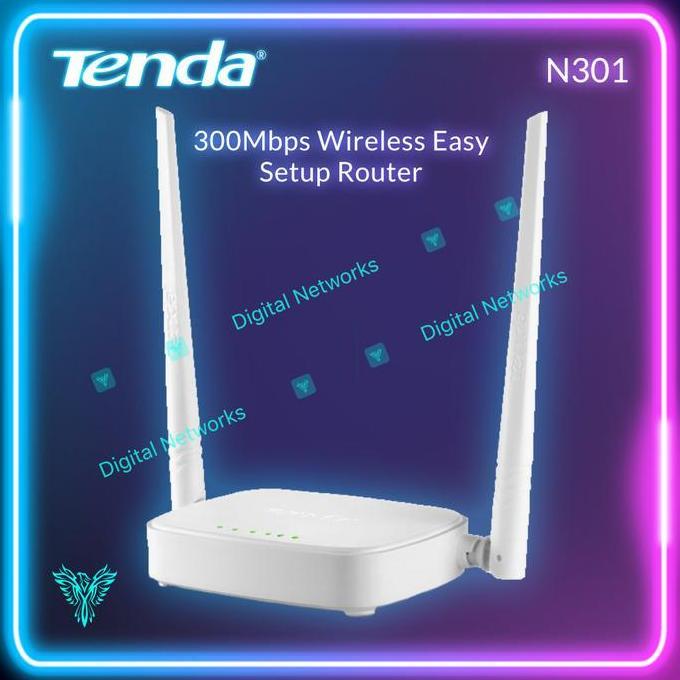 Tenda N301 Wireless 300Mbps Router Tenda N301