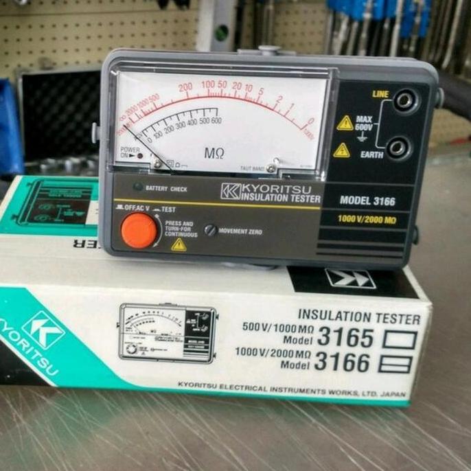 kyoritsu insulation tester 3166