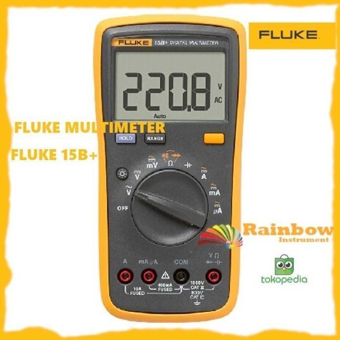 Dital Multitester Fluke 15 B Max Multimeter Fluke 15 B Max Orinal