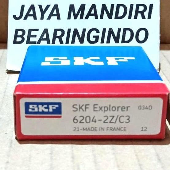 BEARING 6204 2Z C3 / ZZ C3 SKF
