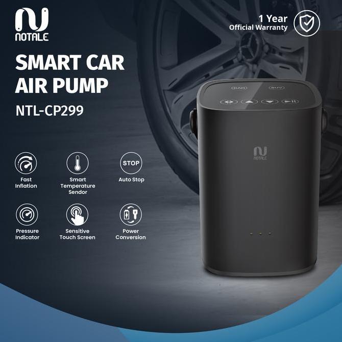 Notale Air Pump Inflator Electric Pompa Ban Mobil Sepeda