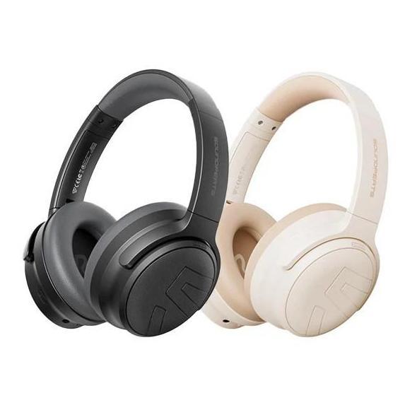 Promo SOUNDPEATS SPACE PRO OVER EAR ANC ACTIVE NOISE CANCELING HEADPHONES Diskon