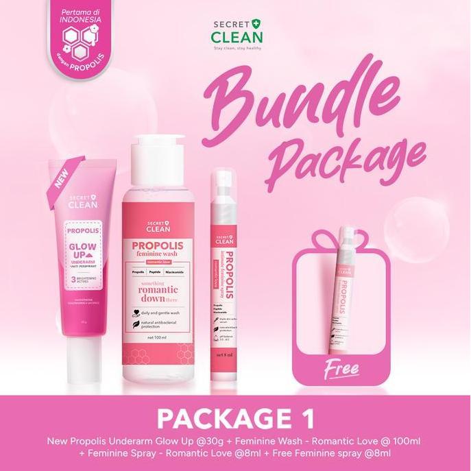 Skinwill- [Bbd] Secret Clean Propolis Glow Up Underarm With Anti Perspirant Deodorant + Niacinamide 