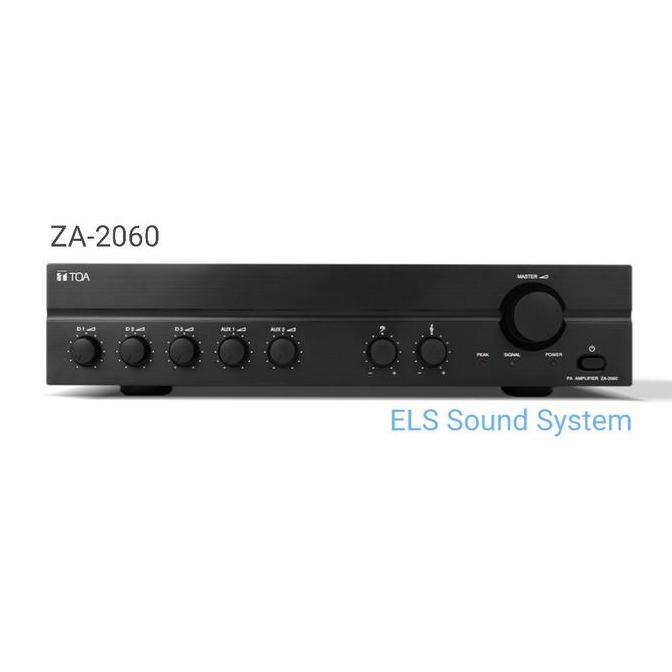 Promo Power Mixer Amplifier Toa ZA-2060 ZA2060 Ampli Toa 60w 60 watt Diskon