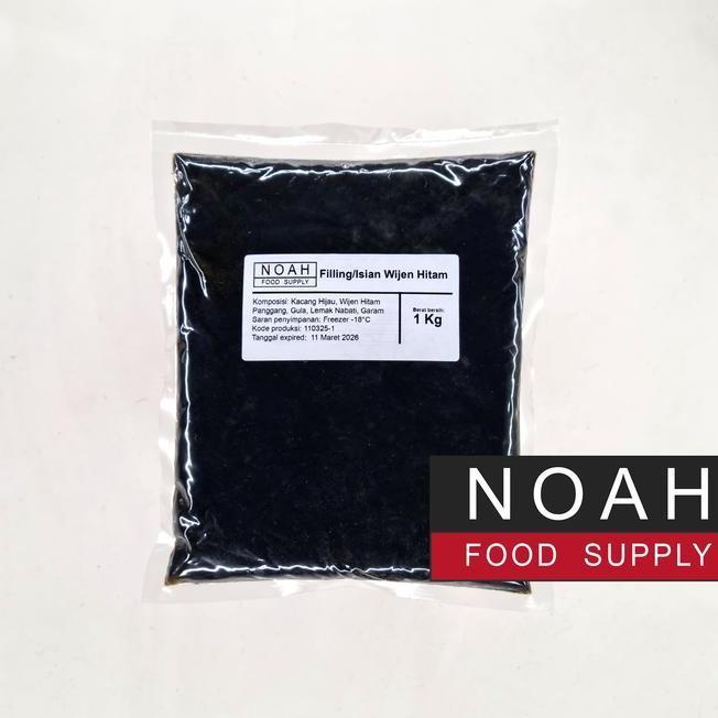 Filling Tausa Wijen Hitam Bla Sesame Paste Isian Mooncake Roti 1 Kg