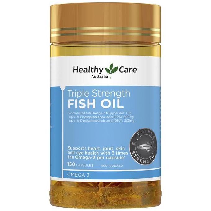 Healthy Care Triple Strength Fish Oil 150 Capsules