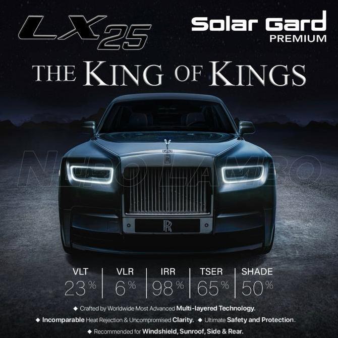 Solargard Premium Lx25 Depan +Full Skkb Phantom Suzuki Splash