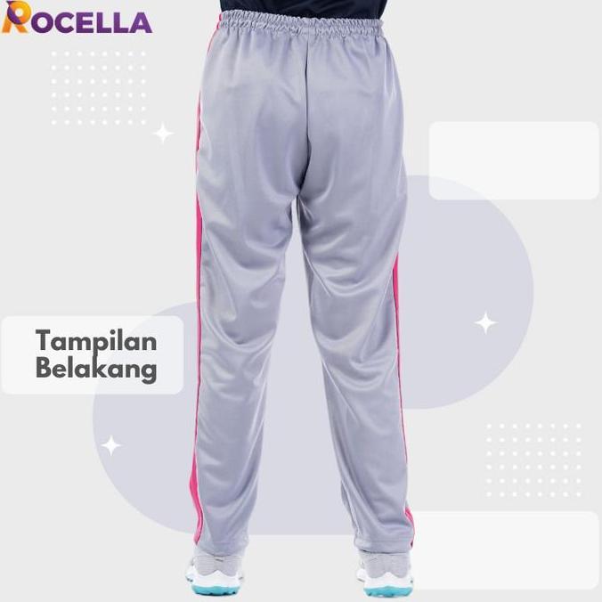 Flash Sale Rocella Celana Jogging Olahraga Training Lari Senam Wanita Bahan Lotto
