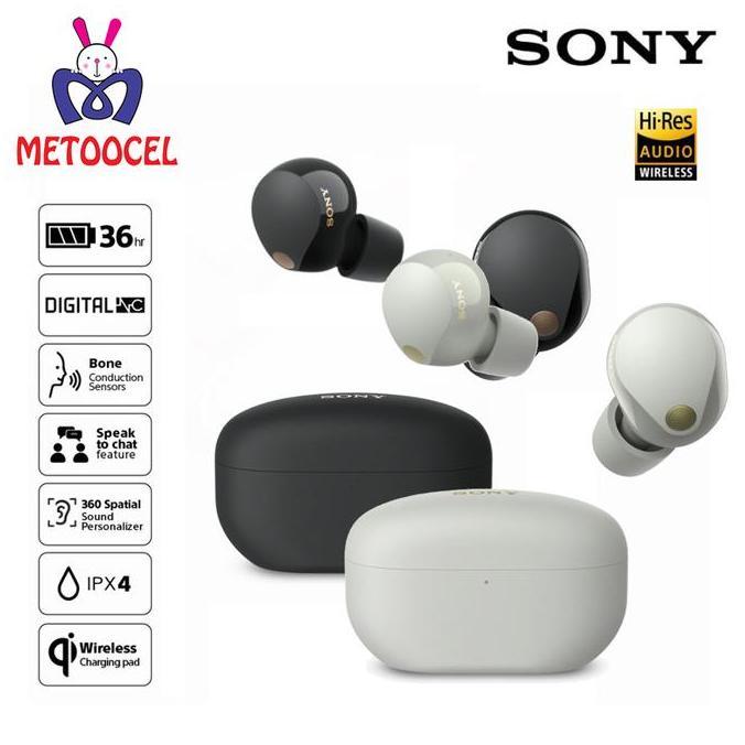Promo SONY WF-1000XM5 Noise Canceling Truly Wireless Headset Bluetooth TWS Diskon