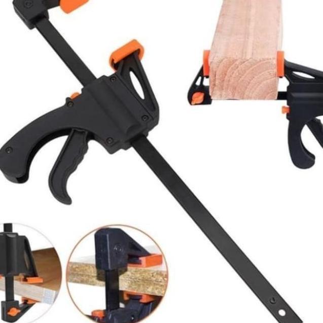 Allthebest SLIM catok f clamp 6" / mini quick clamp 6inch / ratchet bar release