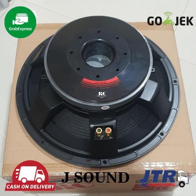 Promo Speaker JIC LA 15100 - Speaker 15 INCH - WOOFER, SUBWOOFER - Original Diskon
