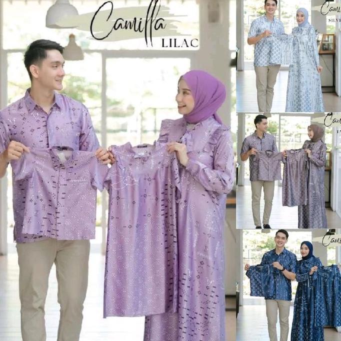 Baju Couple Keluarga Maxmara Silky Terbaru Baju Muslim Pasangan Sarimbit Keluarga Gamis Koko Ayah Ib