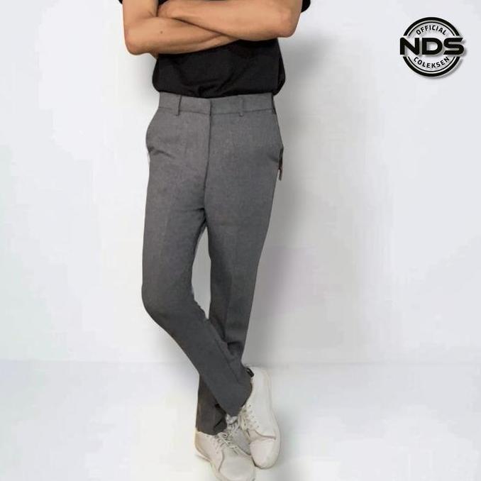 Terbaru Nds Coleksen Ankle Pants Celana Panjang Casual Nyaman Melar Varian Slim Fit Formal Kerja Yan