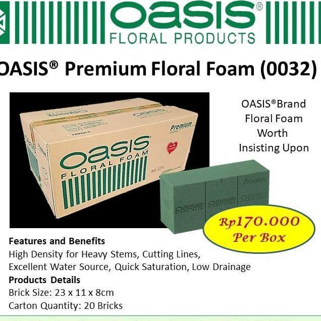 Yoksx- Oasis Premium Floral Foam Busa Basah