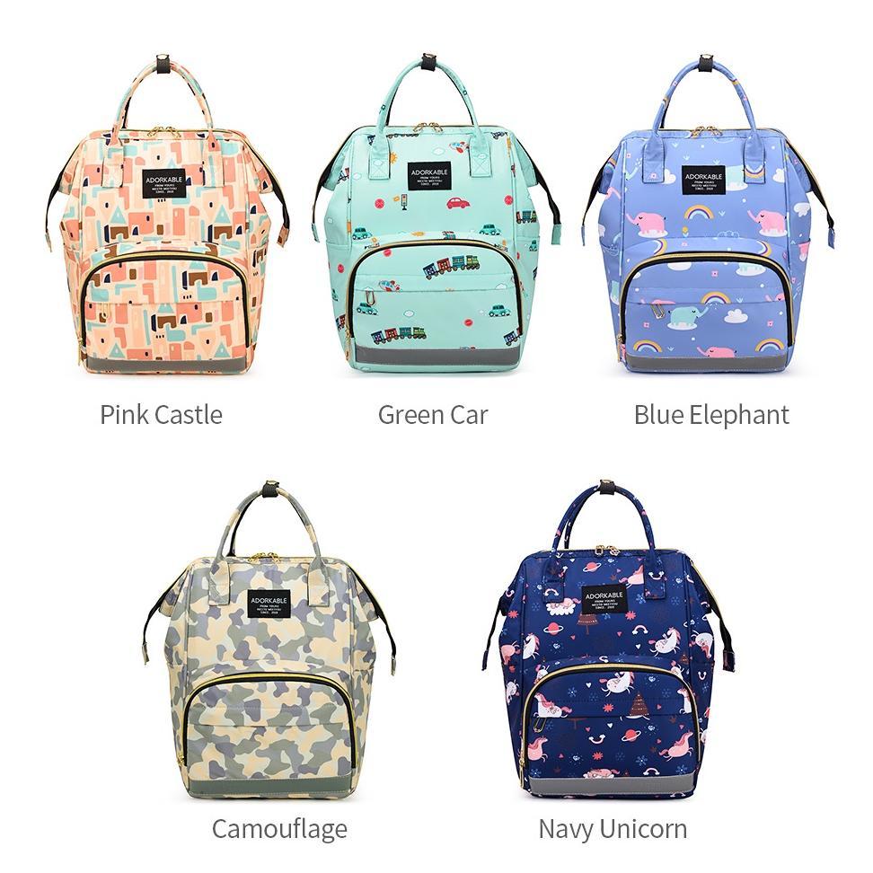 Qierra Tas Ransel Bayi Multifungsi Tas Asi Cooler Bag Diaper Bag