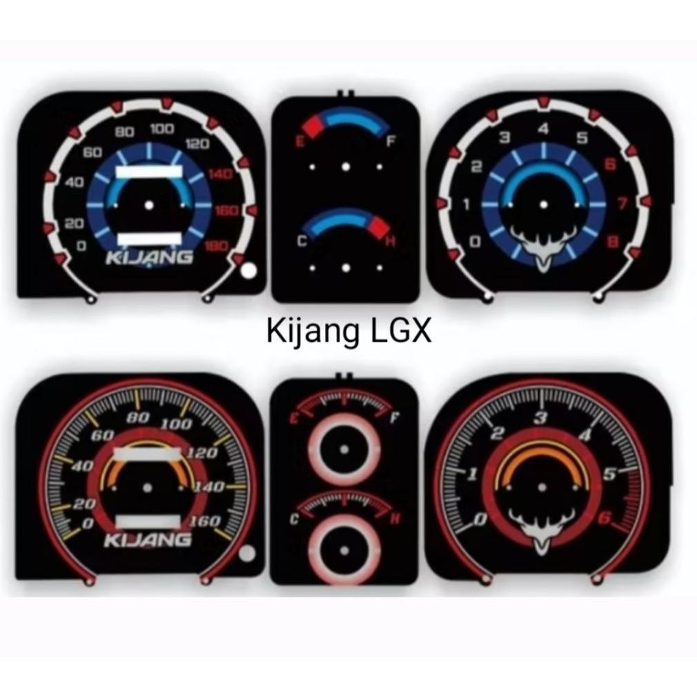 Kijang LGX - KRISTA - KAPSUL Variasi panel speedometer