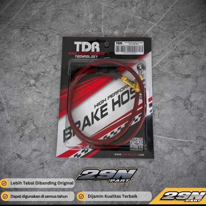 Ridhonavara - Selang Rem Tdr Rx King Selang Rem Tdr Carbon 35 Inch / 90Cm