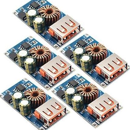 Modul Step Down Usb Dc 12v 24v Ke 5v Qc3.0 Quick Charge