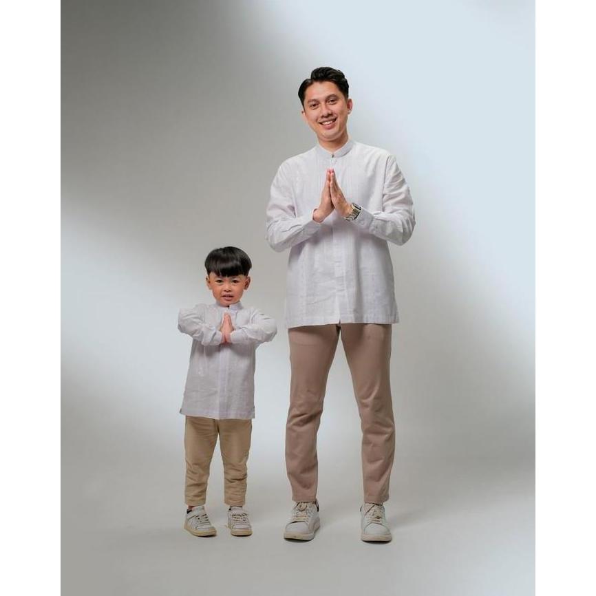 ALTHAFF ADNAN SERIES BAJU KOKO COUPLE BORDIR LENGAN PANJANG