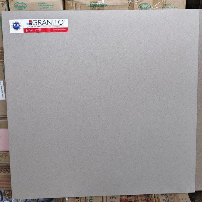 GRANIT 60X60 GRANITO ALUMUNIUM OASIS GREY ABU MATT POLOS BAHAN GRANITE FULL KUALITAS SUPER MATT mura