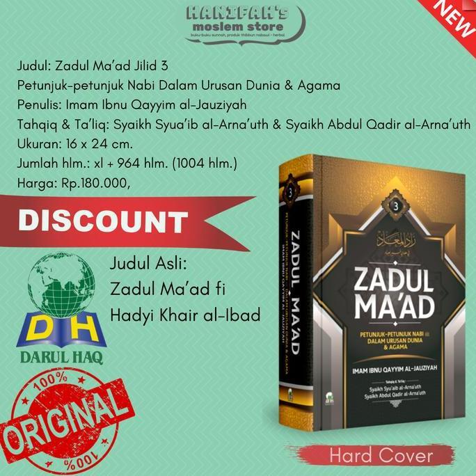 Zadul Maad / Zadul Ma Ad / Zadul Ma'ad Darul Haq Jilid 3 Original