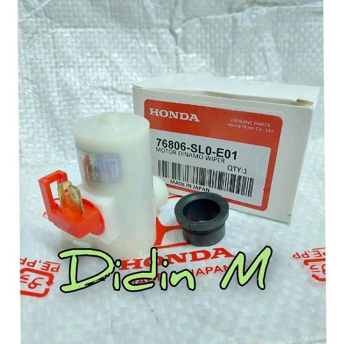 KEYMAZ Motor dinamo air wiper washer pump Honda Jazz Isi Vtec 2003-2008 Ori