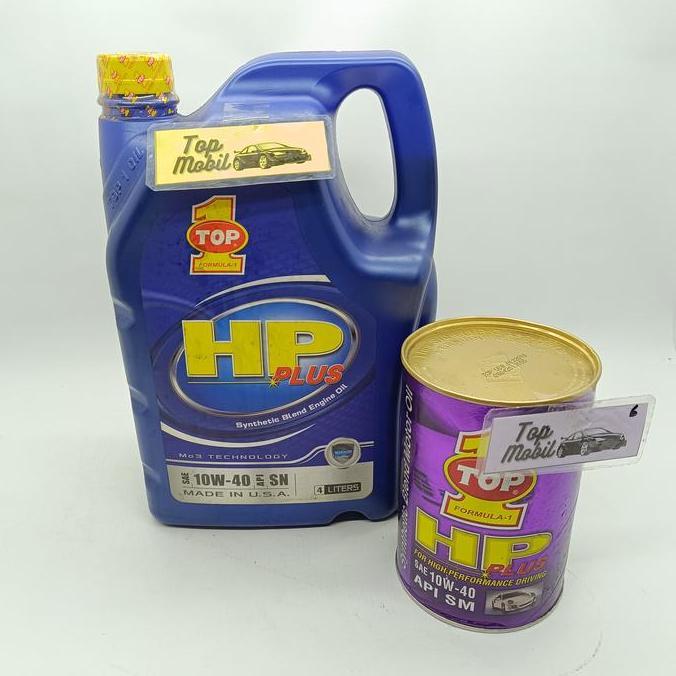 BRAGANZ Oli Mesin TOP 1 HP Plus SAE 10W-40 API SM