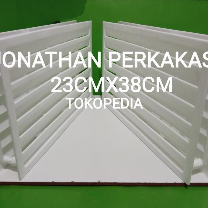jalusi pintu kamar mandi/lubang hawa pintu pvc/lubang angin pintu murah