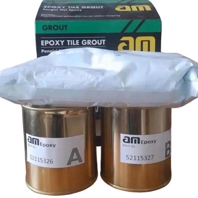 Am 55 White Epoxy Tile Grout Pengisi Nat murah