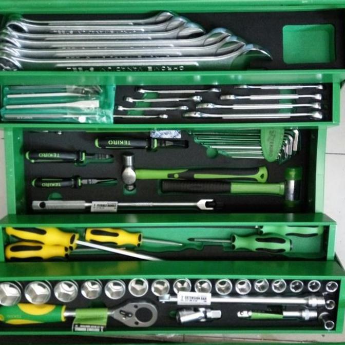 tekiro TB1651 mekanik tool kit mechanic tools box set 66pcs toolbox