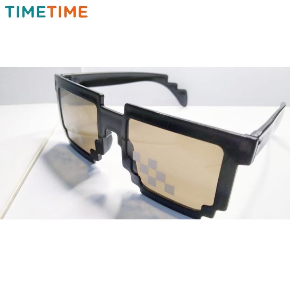 HOT DEALS KACAMATA THUG LIFE KOTAK KACAMATA ANAK KACAMATA MOZAIC HITAM KACAMATA FASHION GAYA 2083