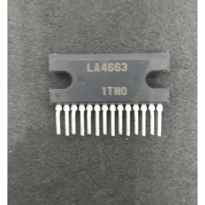 IC LA4663 Original BTL 2-channel power amplifier IC