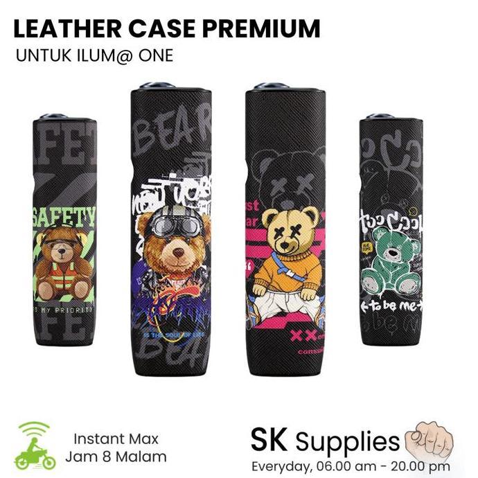 Leather Case Teddy Bear Edition untuk IlumaOne