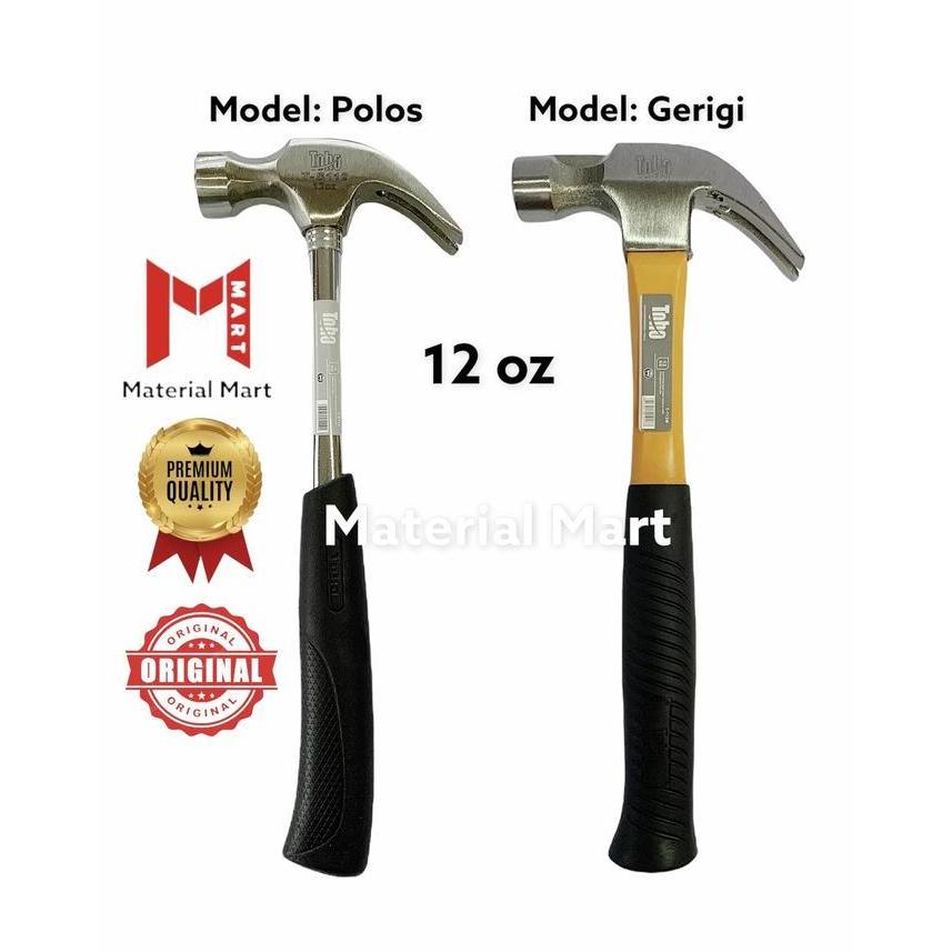 Palu Kambing Toho 12 oz ASLI | Palu Toho 12oz PREMIUM | Palu Batu ORi