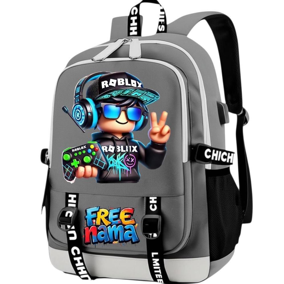 PREMIUM ALBURUJSTORE - TAS RANSEL SEKOLAH ANAK LAKI LAKI PEREMPUAN ROBLOX TAS ANAK SD SMP TAS RANSEL