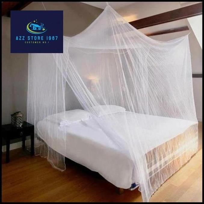 Kelambu nyamuk kelambu kotak Lipat kelambu murah ukuran jumbo terbaru