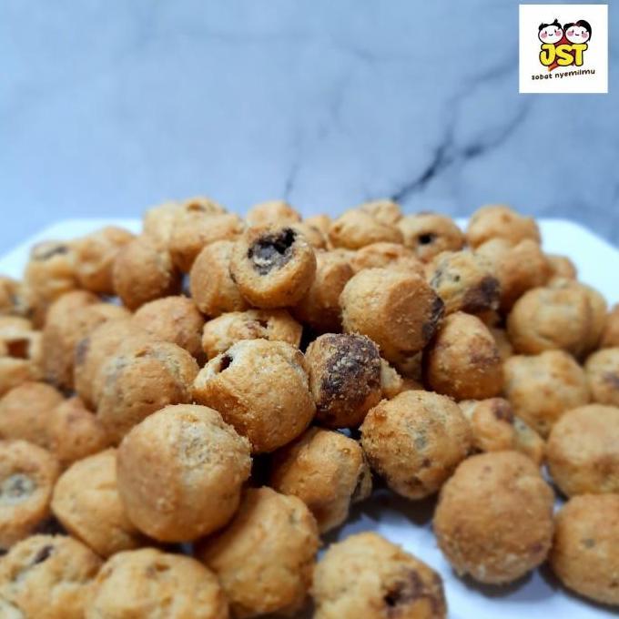 Bestgood- Nissin Wallens Choco Soes isi pasta Coklat Kiloan Snack JST