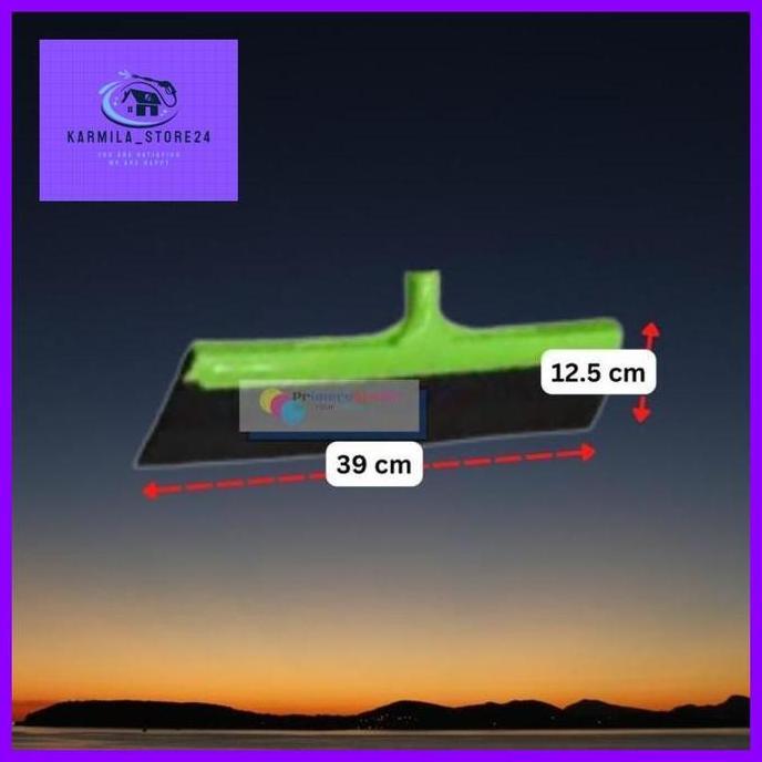 Pel Pelan Lantai Karet / Dorongan Air Refill Karet