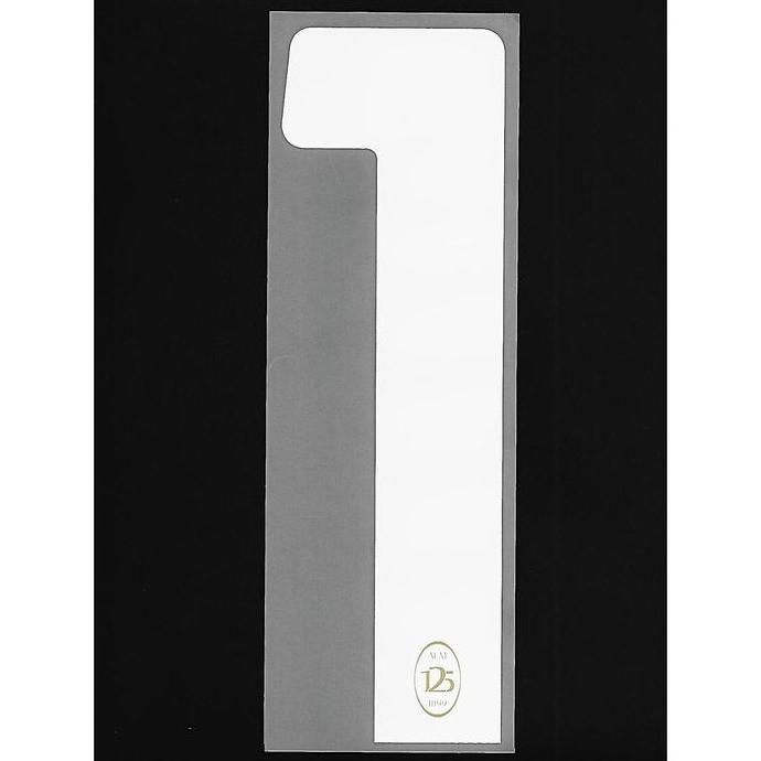 Nameset AC. Milan 125th. Original Nameset for Jersey.