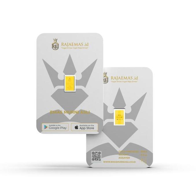 Emas Murni Asli Emas Batangan 0, 5 Gram 24K Bersertifikat Asli