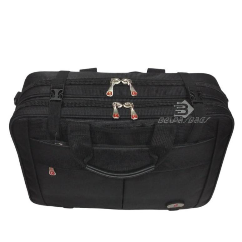 TERBARU Tas kantor pria /selempang laptop tas kerja multifungsi 3in1 polo Ace 9056