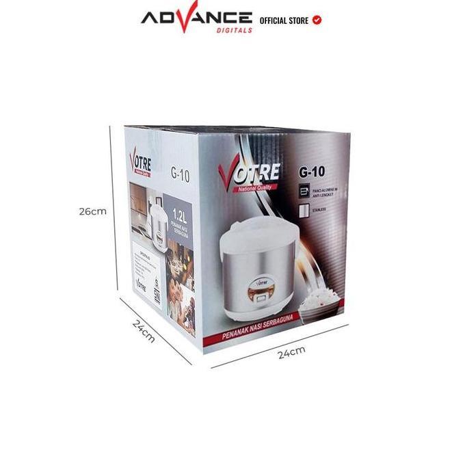 Freshmint- Rice Cooker Advance G10 1.2 Liter Rice Cooker Kecil Mini