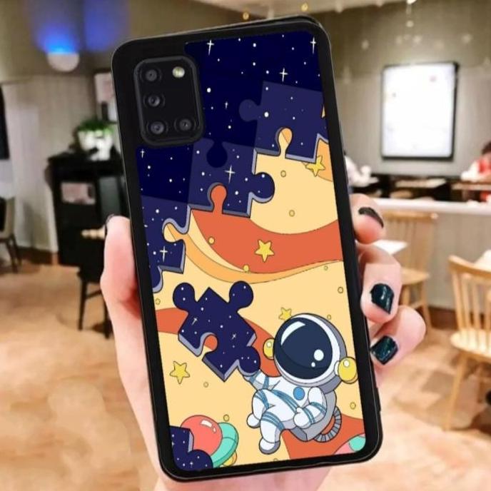 Casing Custom Samsung Galaxy A31 A51 A71 M31 AesThetic Astronot Case
