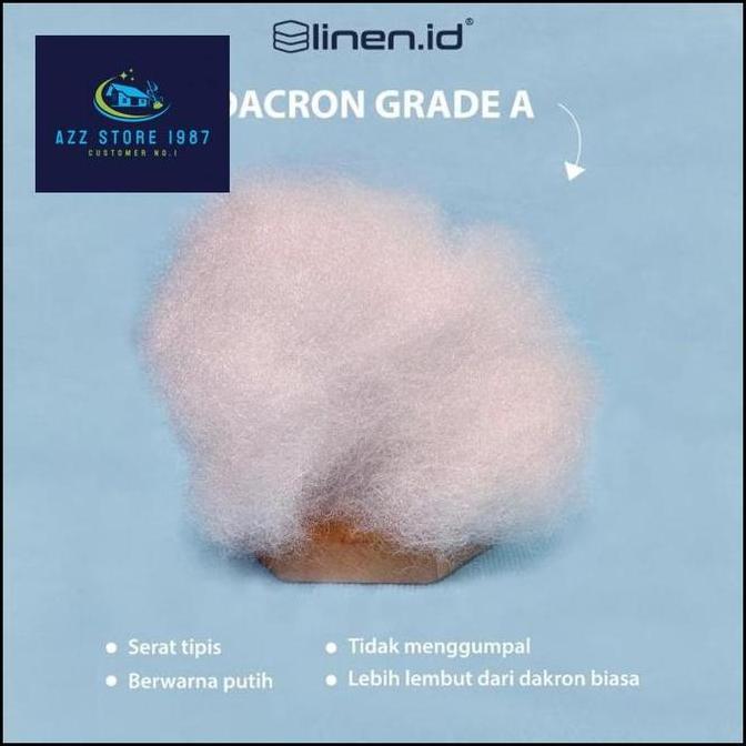 Dacron / Dakron / Kapas / Silikon / Silicon / ISI BANTAL 1KG GRADE A