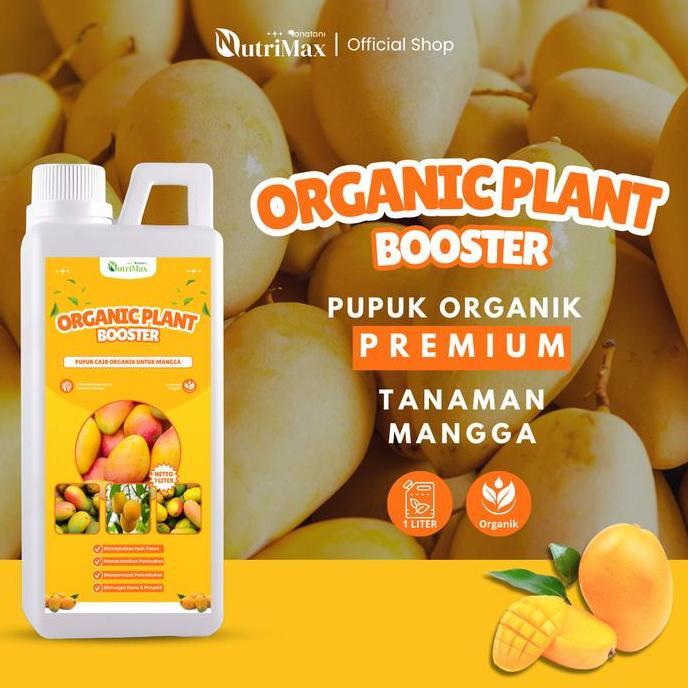 Promo ORGANIC PLANT BOOSTER MANGGA 1 LITER - Pupuk Organik Cair Dan ZPT Khusus Tanaman Mangga - Memp