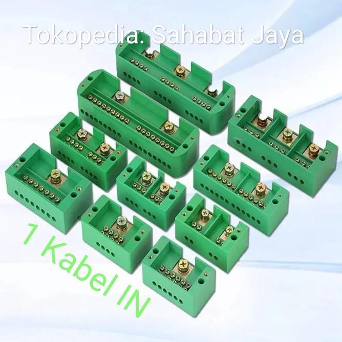 Terminal Junction Box 1 In 468121416182 Out Konektor Kabel