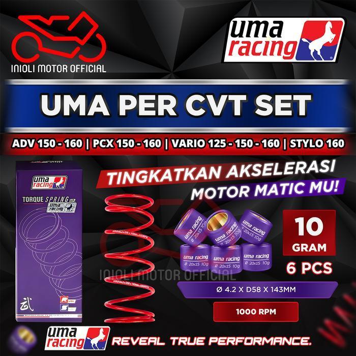 Per Cvt Uma Racing Paket Roller Adv 150 160 Pcx 150 160 Vario 125 Fi Vario 125 150 160 Esp Stylo 160