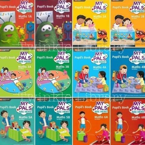 My Pals are Here Maths 1A 1B 2A 2B 3A 3B 4A 4B 5A 5B 6A 6B Pupil's Book & Workbook Homework Tests 3r
