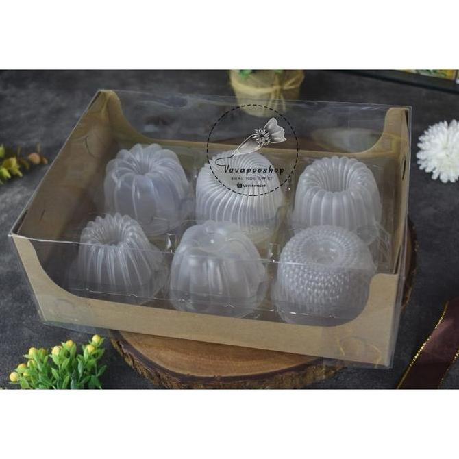 Best Seller Dus Mika Puding Mini Sekat 6  Dus Kemasan Puding Mini  Alas