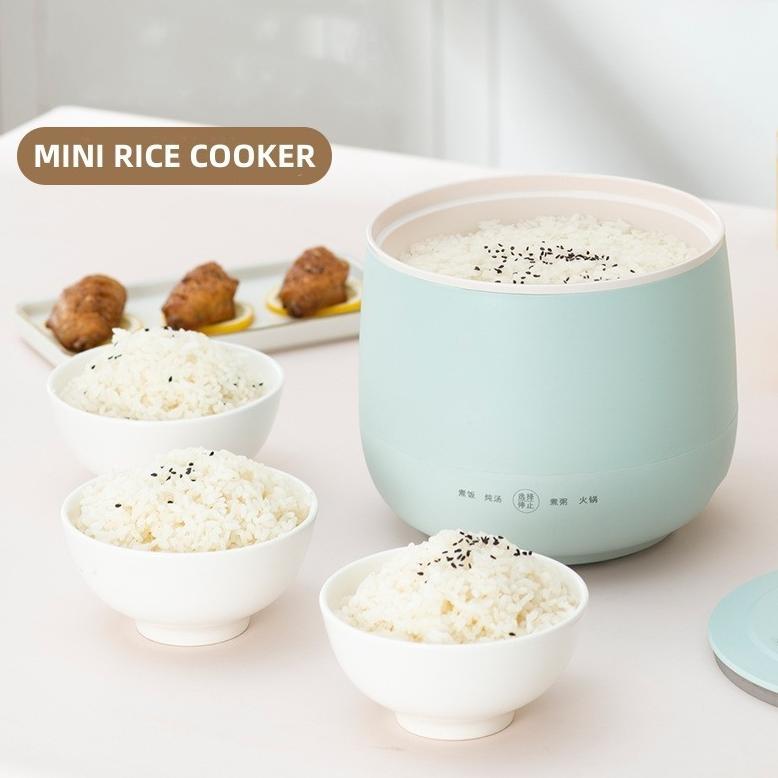 CUCI GUDANG Vishal Rice Cooker Mini 1.6L Portable Panci Elektrik Multifungsi Kecil